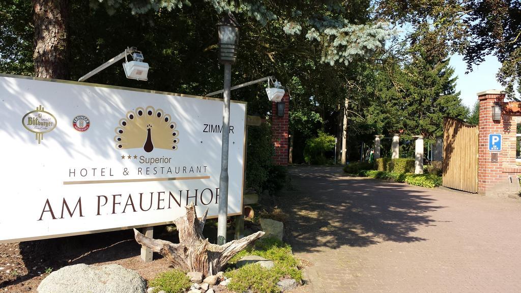 Hotel Restaurant Am Pfauenhof Quakenbruck Ngoại thất bức ảnh